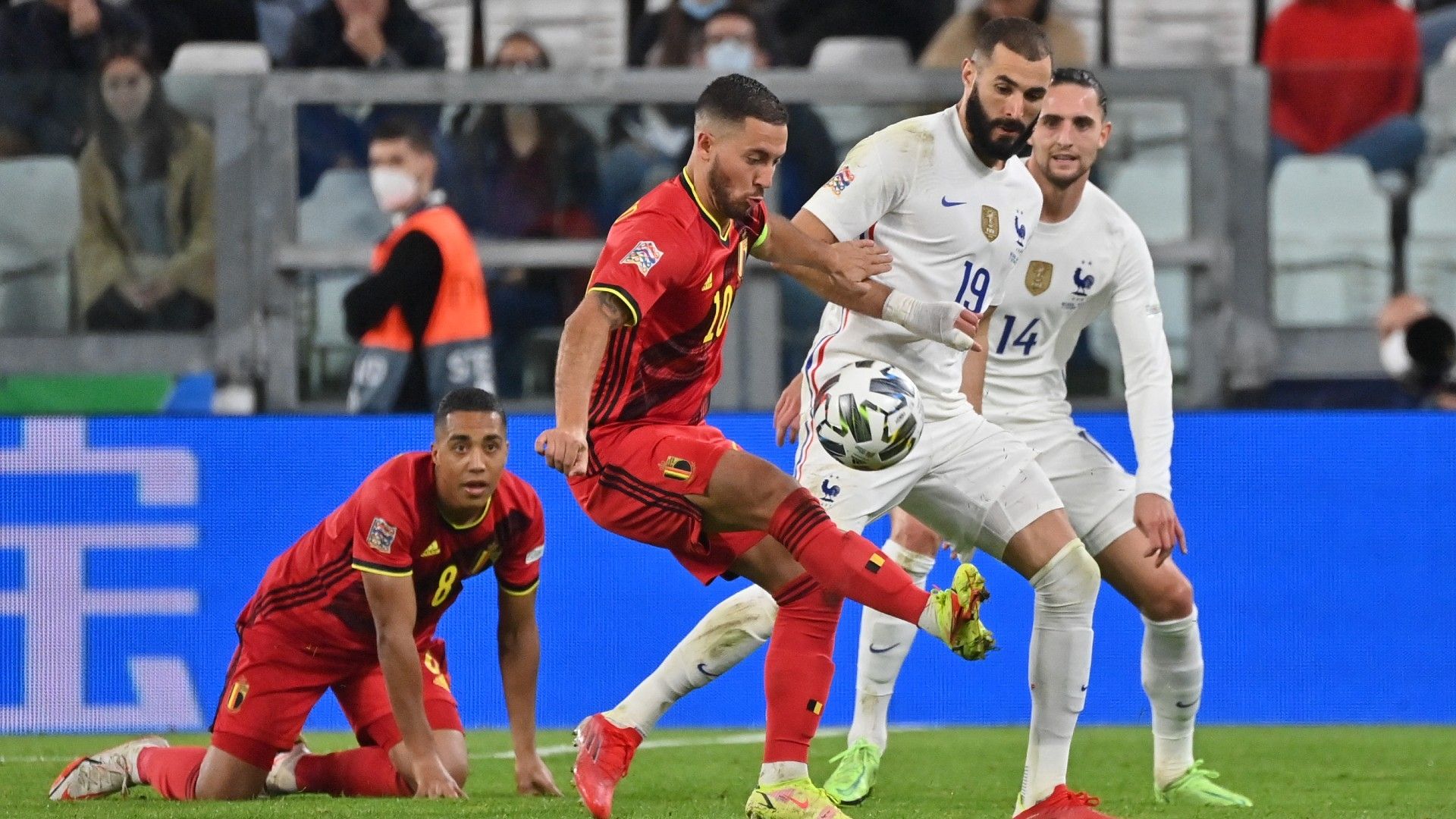 Hazard Benzema Belgium France 07102021