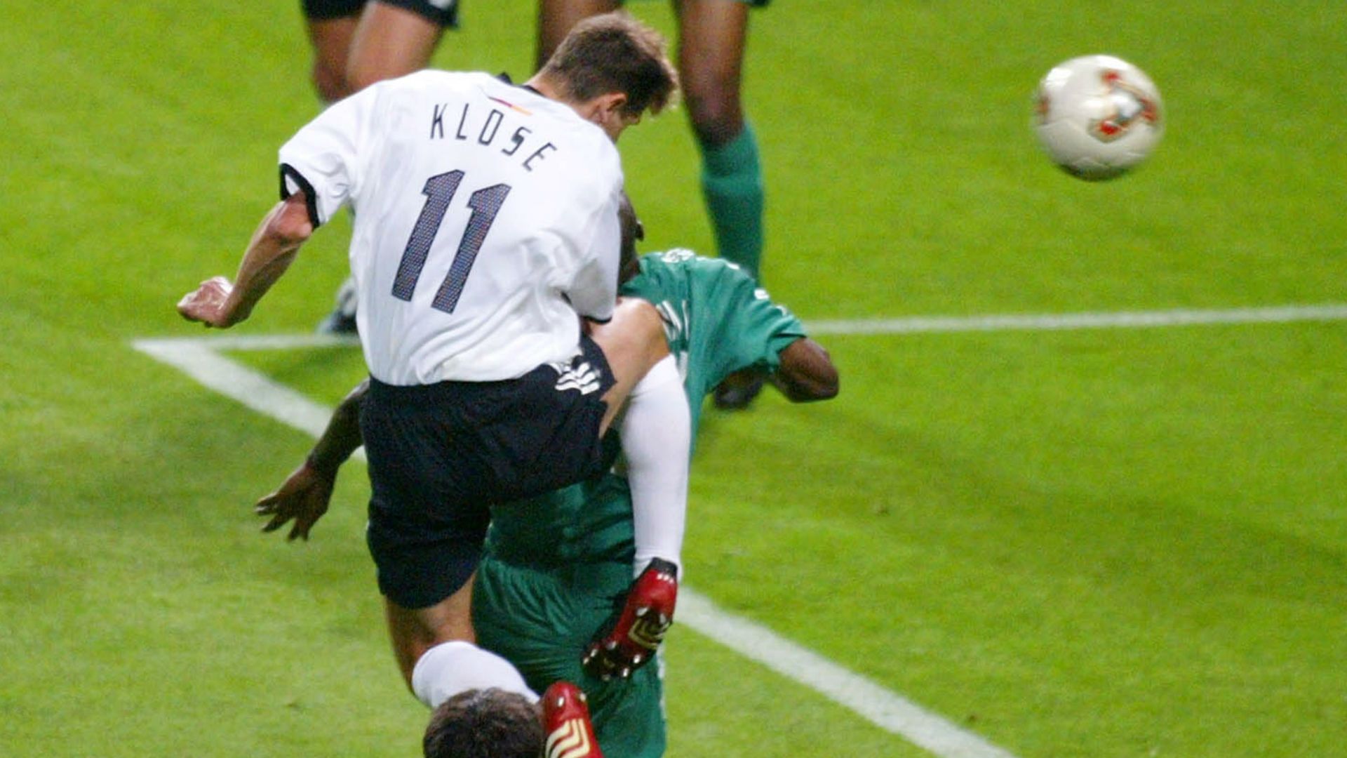 Miroslav Klose Germany Saudi Arabia World Cup 2002