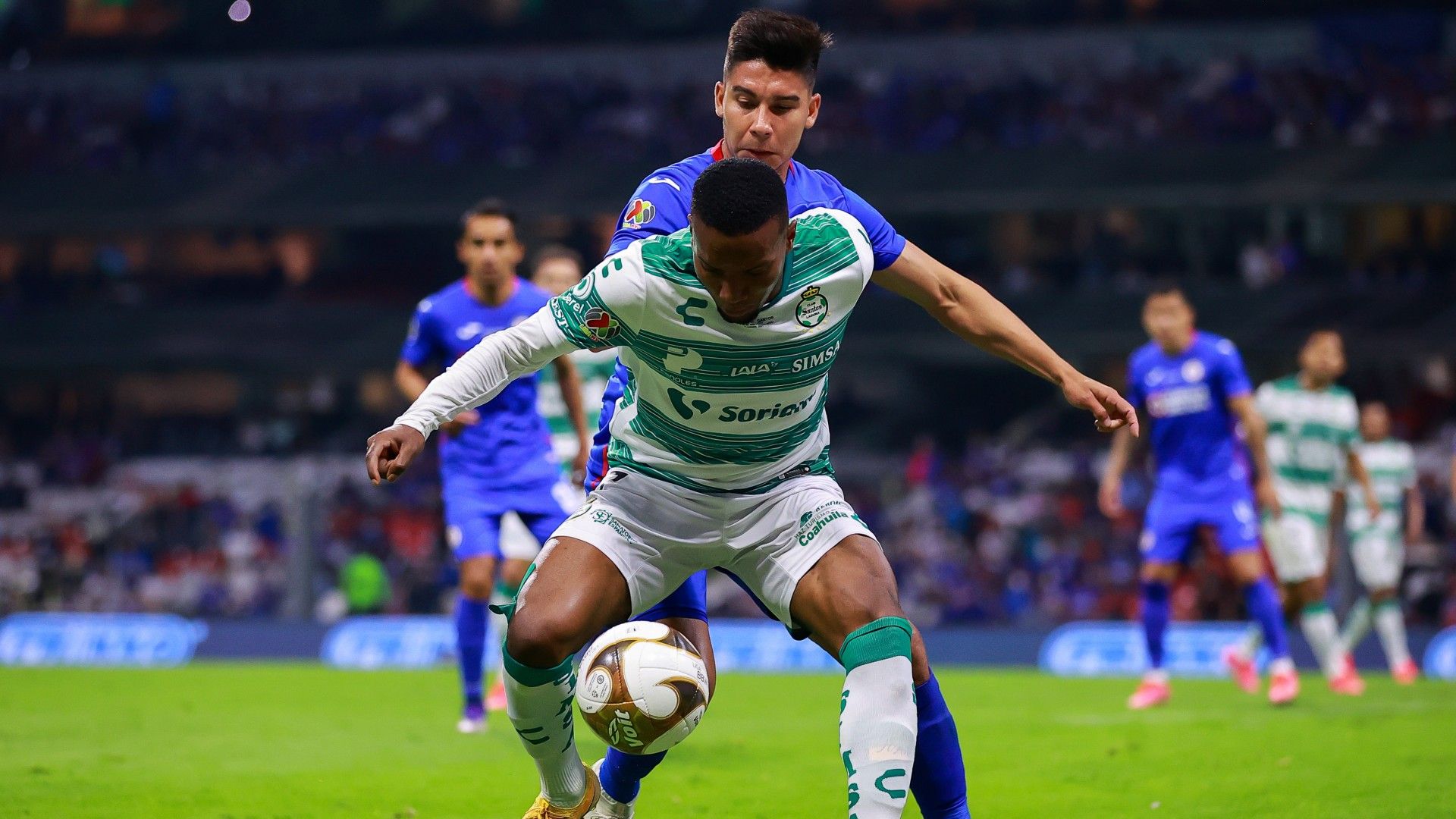 Cruz Azul Santos Pol Fernández Juan Otero