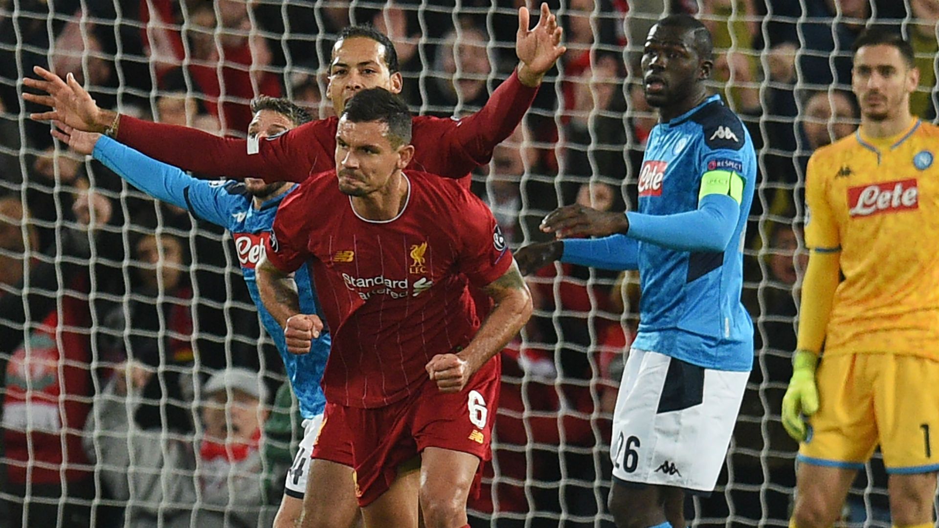 Lovren Liverpool Napoli