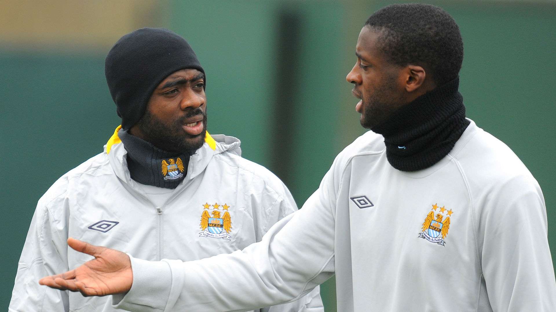 Kolo Toure Yaya Toure Manchester City