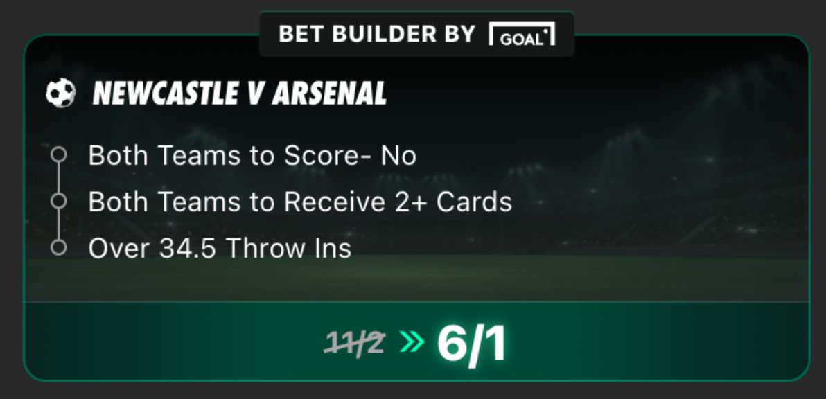 arsenal newcastle boost