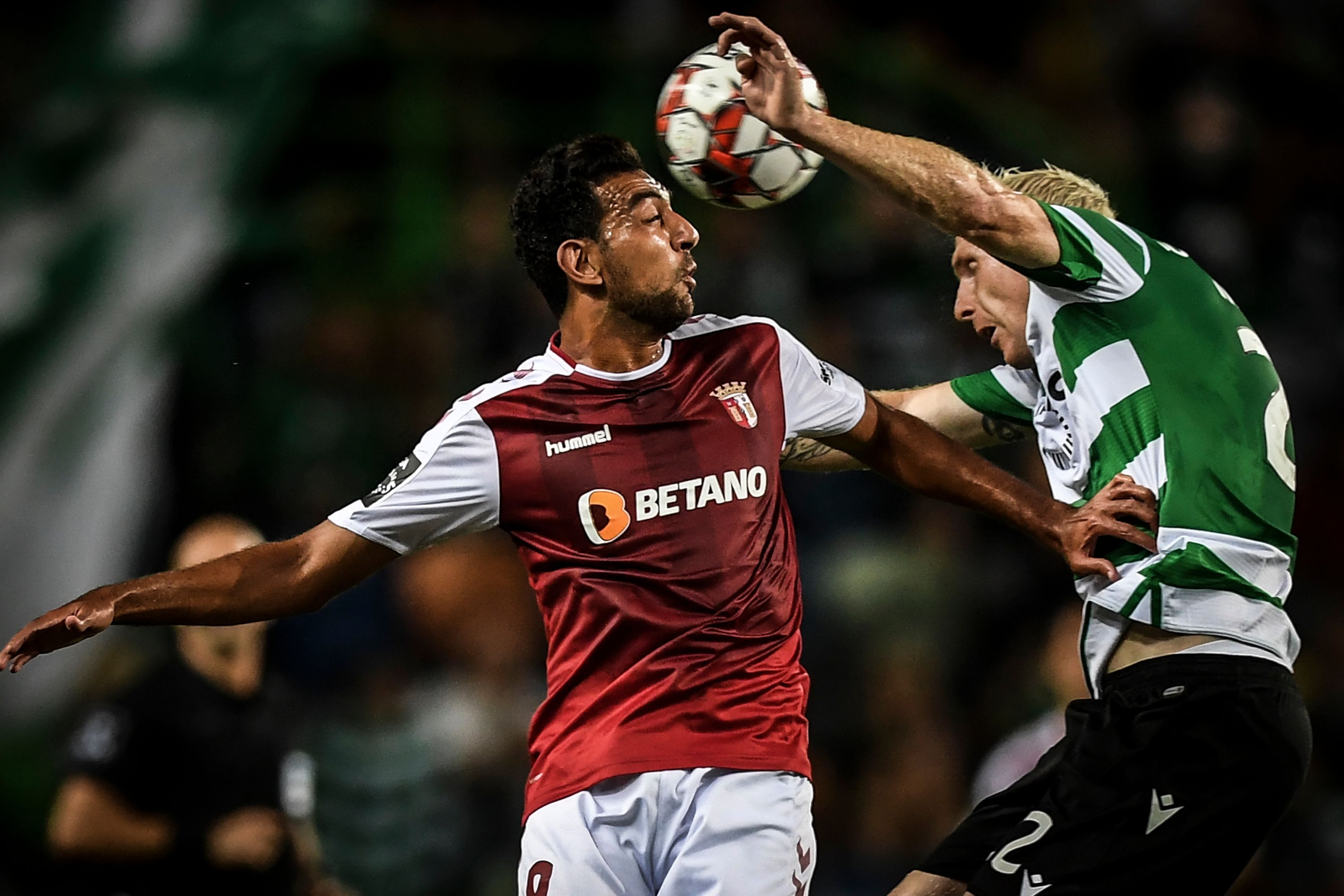 Ahmed Hassan Jeremy Mathieu Sporting Braga