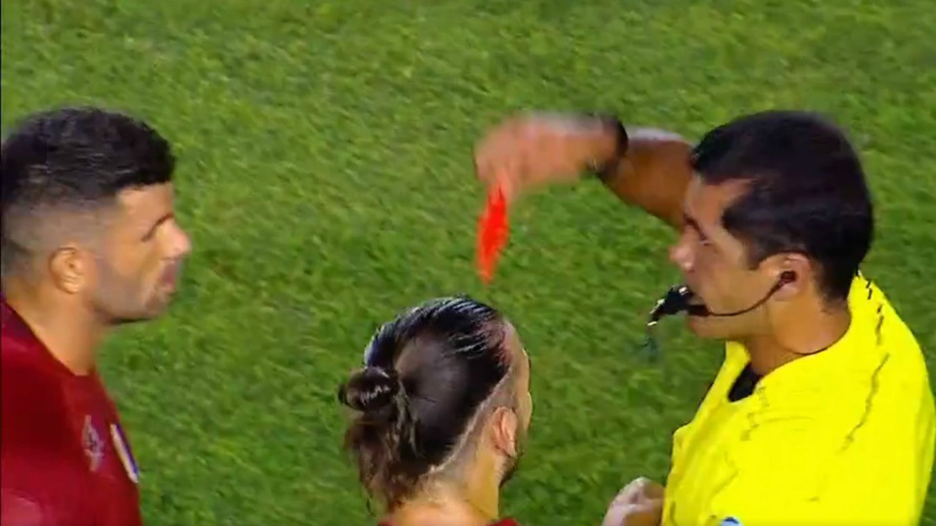 Emanuel Gigliotti Expulsion Recopa Sudamericana Independiente Gremio 14022018