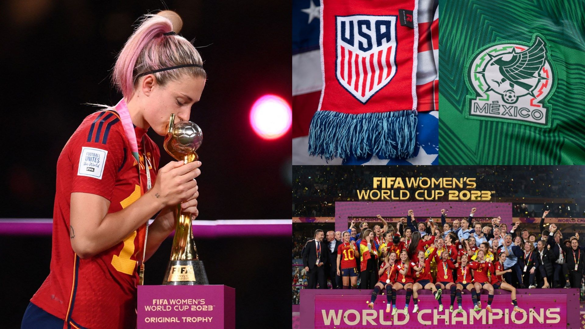 USWNT Mexico 2027 Women's World Cup joint bid split