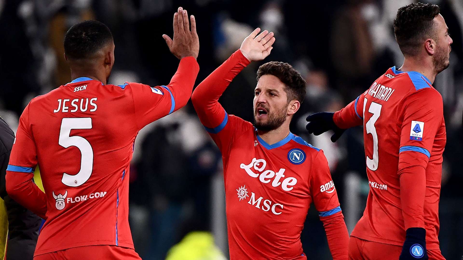 Mertens Juventus Napoli Serie A