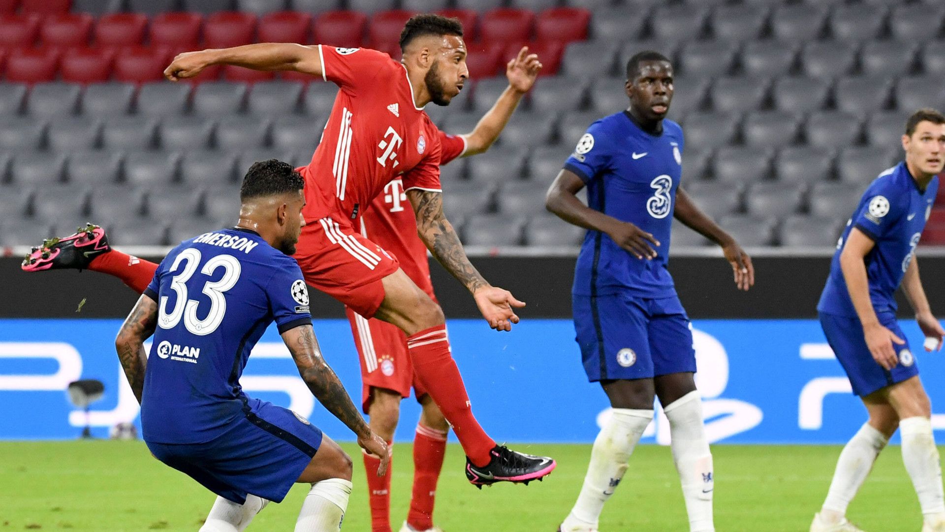 GERMANY ONLY: CORENTIN TOLISSO BAYERN MÜNCHEN CHAMPIONS LEAGUE 08082020