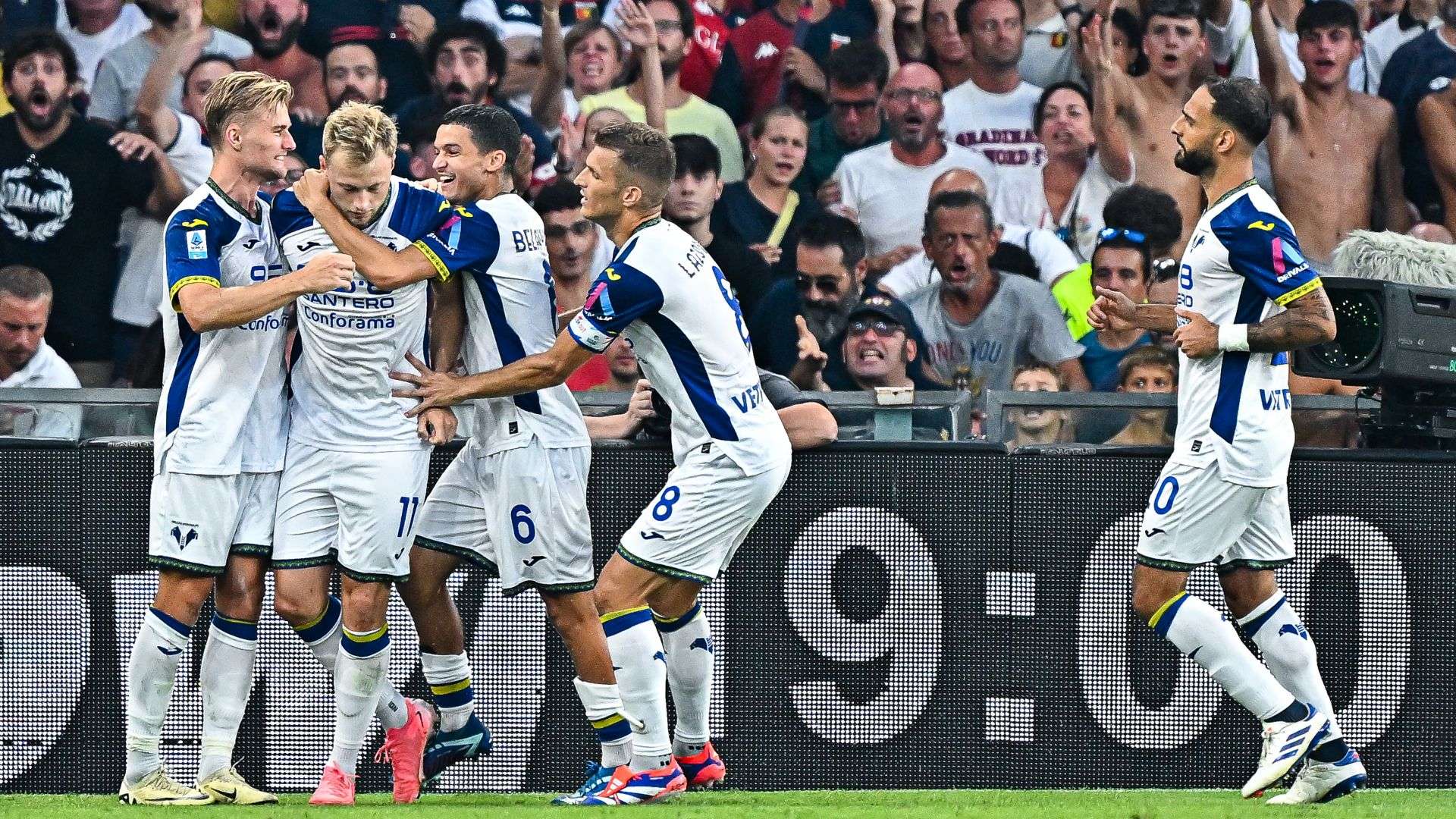 Casper Tengstedt Genoa Verona Serie A