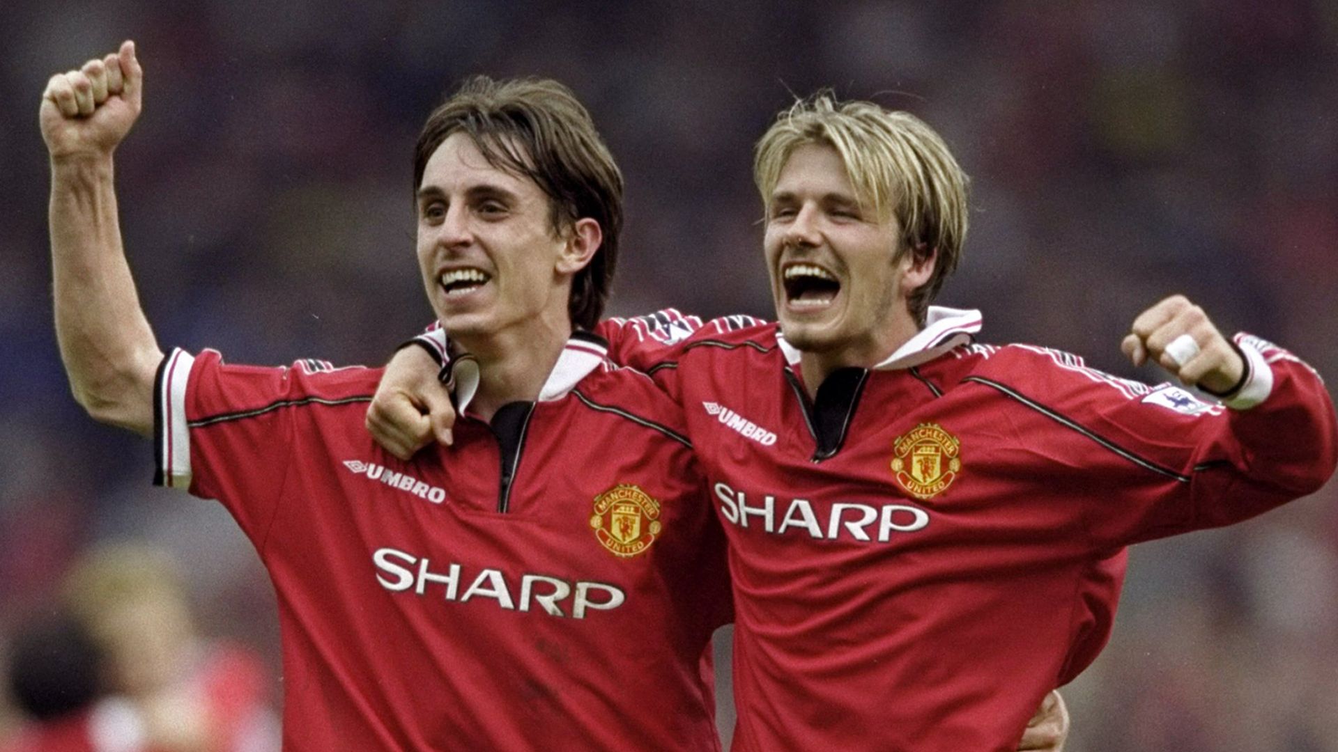 David Beckham Gary Neville Manchester United