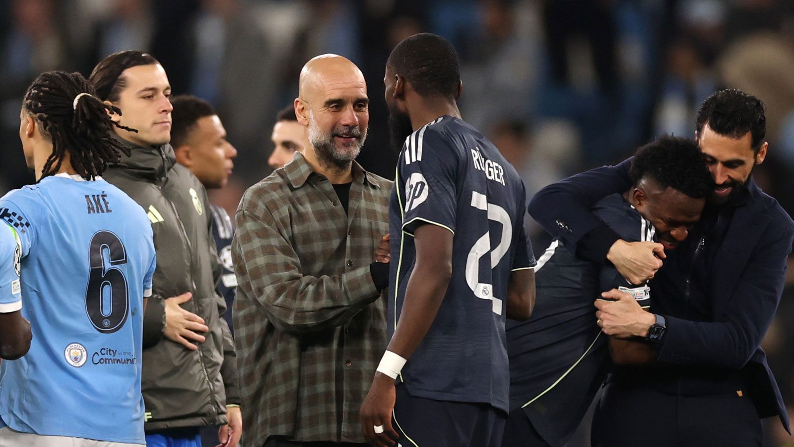 Pep Guardiola, Antonio Rüdiger
