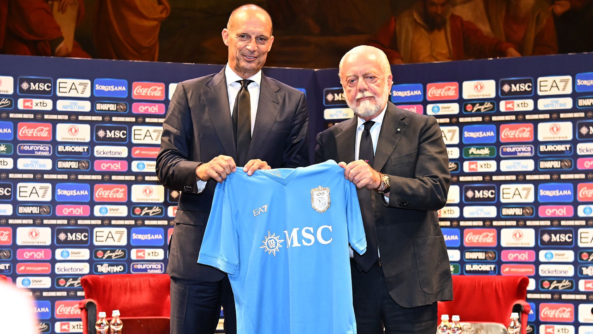 Allegri De Laurentiis Napoli