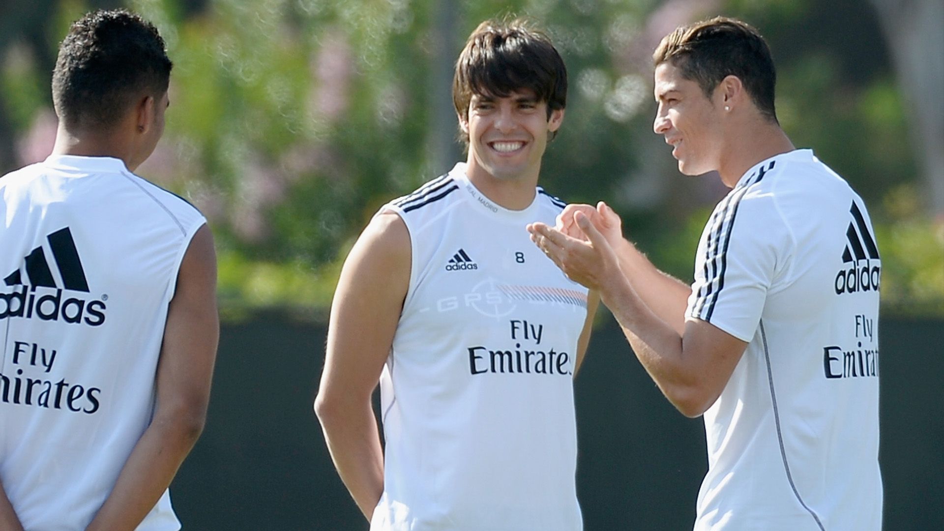 Kaká e Cristiano Ronaldo Real Madrid 02 08 13
