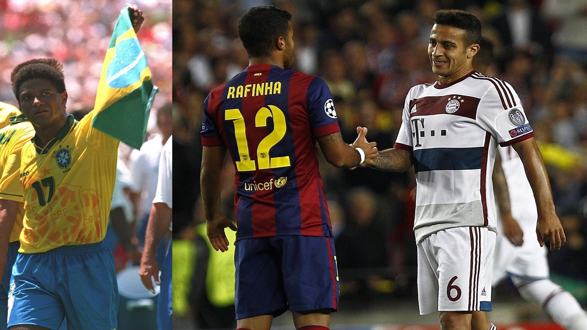 Mazinho, Thiago & Rafinha Alcântara