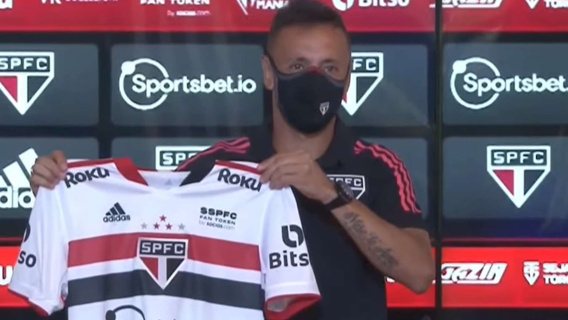 Rafinha São Paulo apresentação 17 01 2022