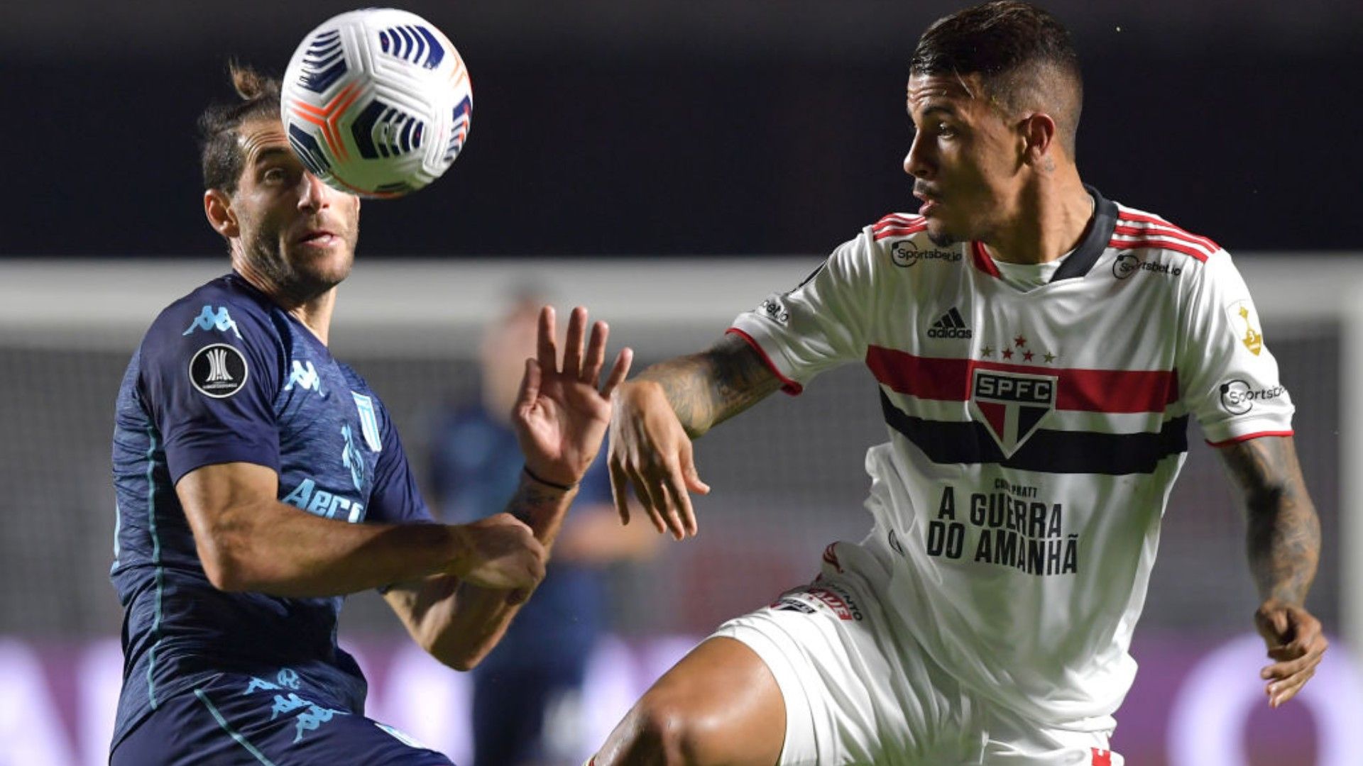 horario, canal y relatores del racing vs sao paulo octavos copa libertadores 2021