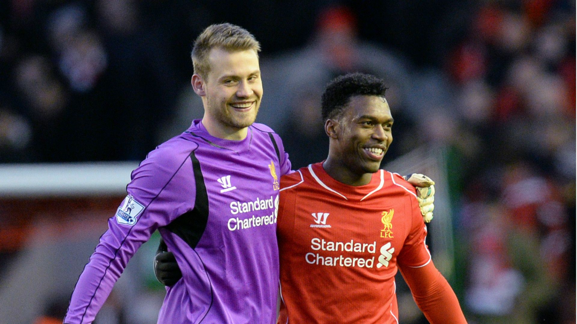 Mignolet Sturridge Liverpool Premier League