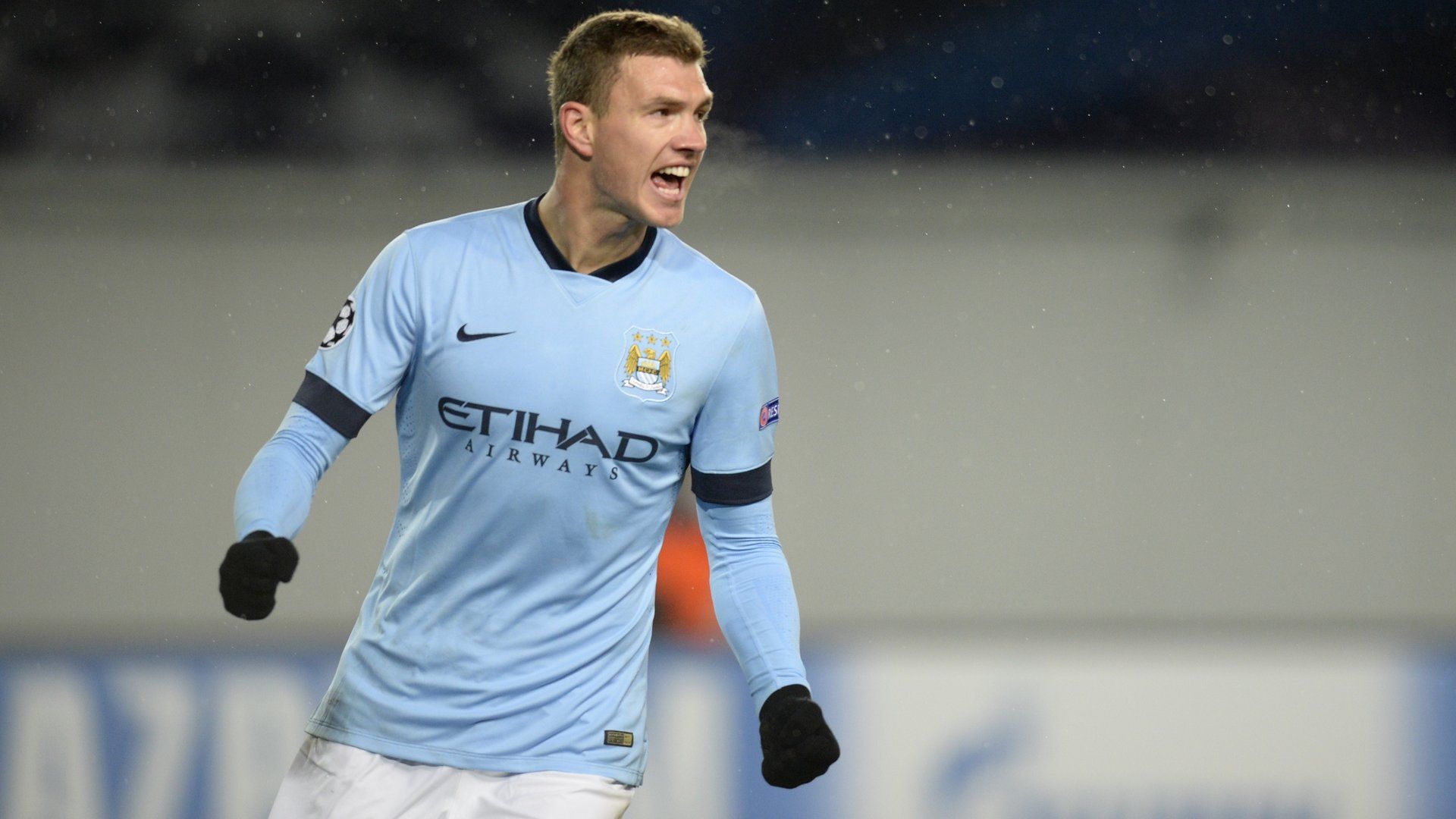 Edin Dzeko Manchester City