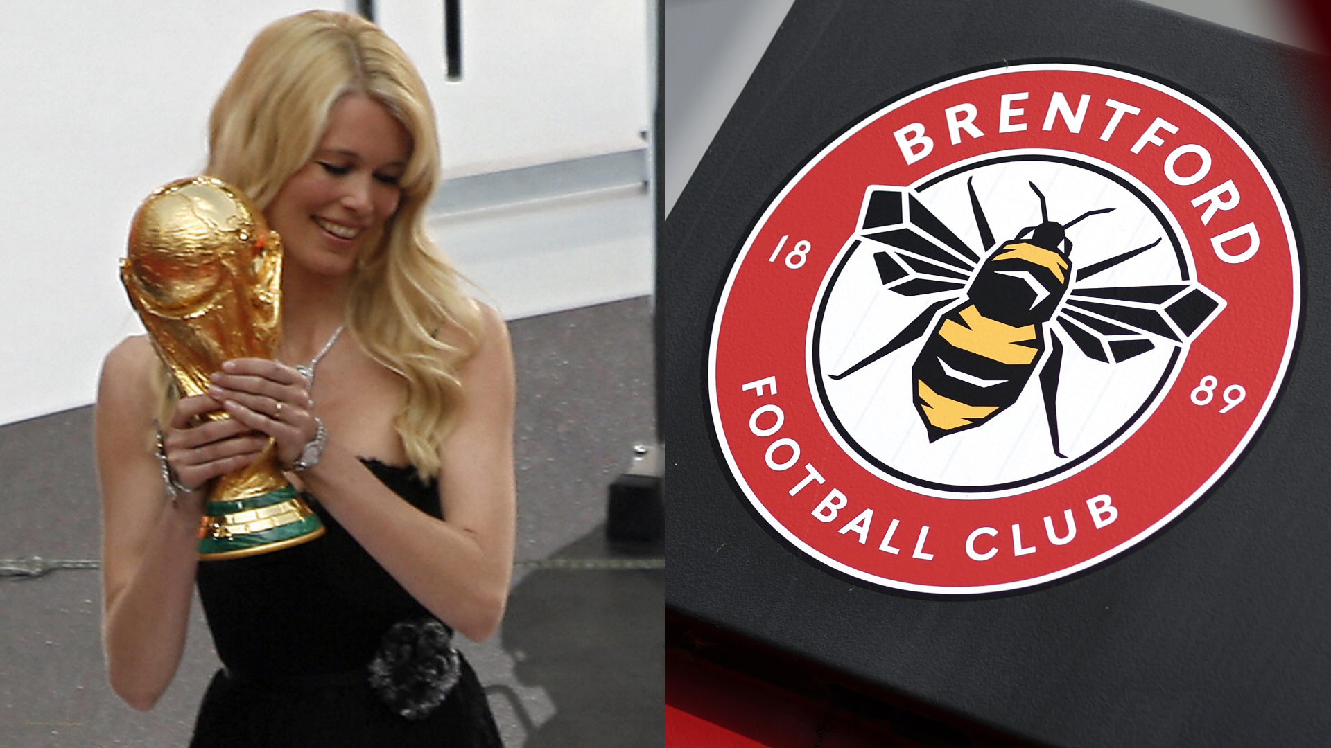 Brentford receive A-list investment! Supermodel Claudia Schiffer embraces shock ties to Premier League club | Goal.com UK