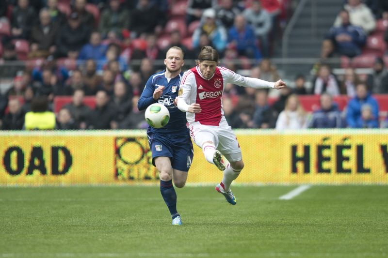 Melvin Platje, Lasse Schöne, Ajax - NEC