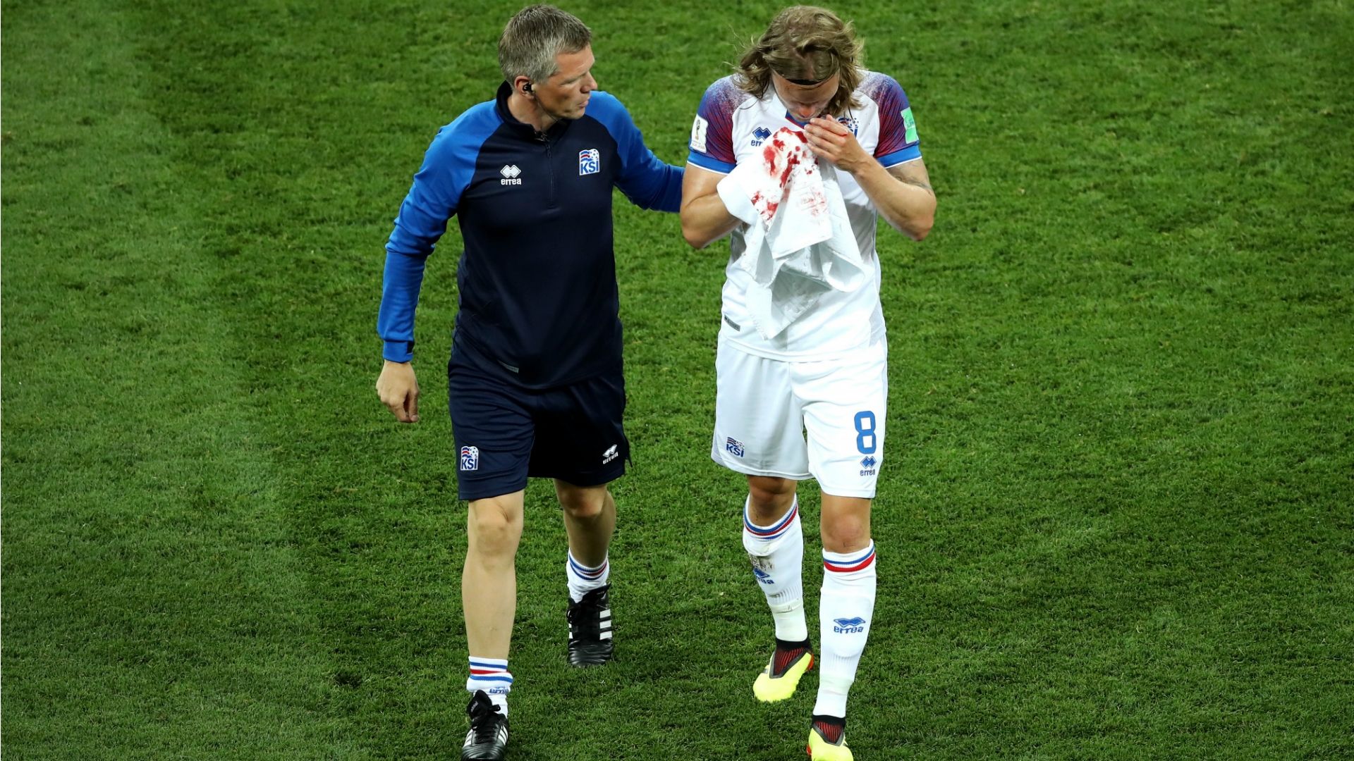 Birkir Bjarnason Iceland Croatia WC 26062018