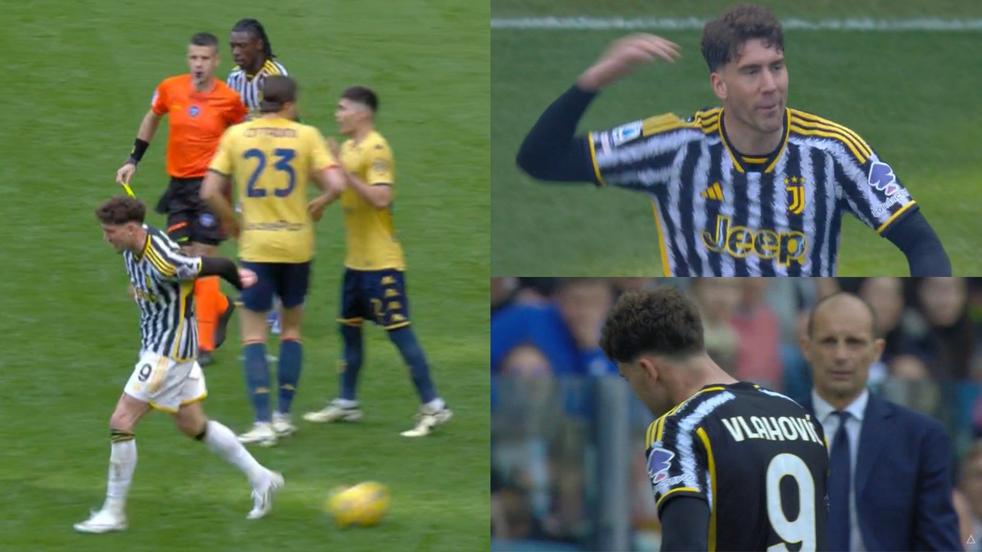 Vlahovic Juventus Genoa