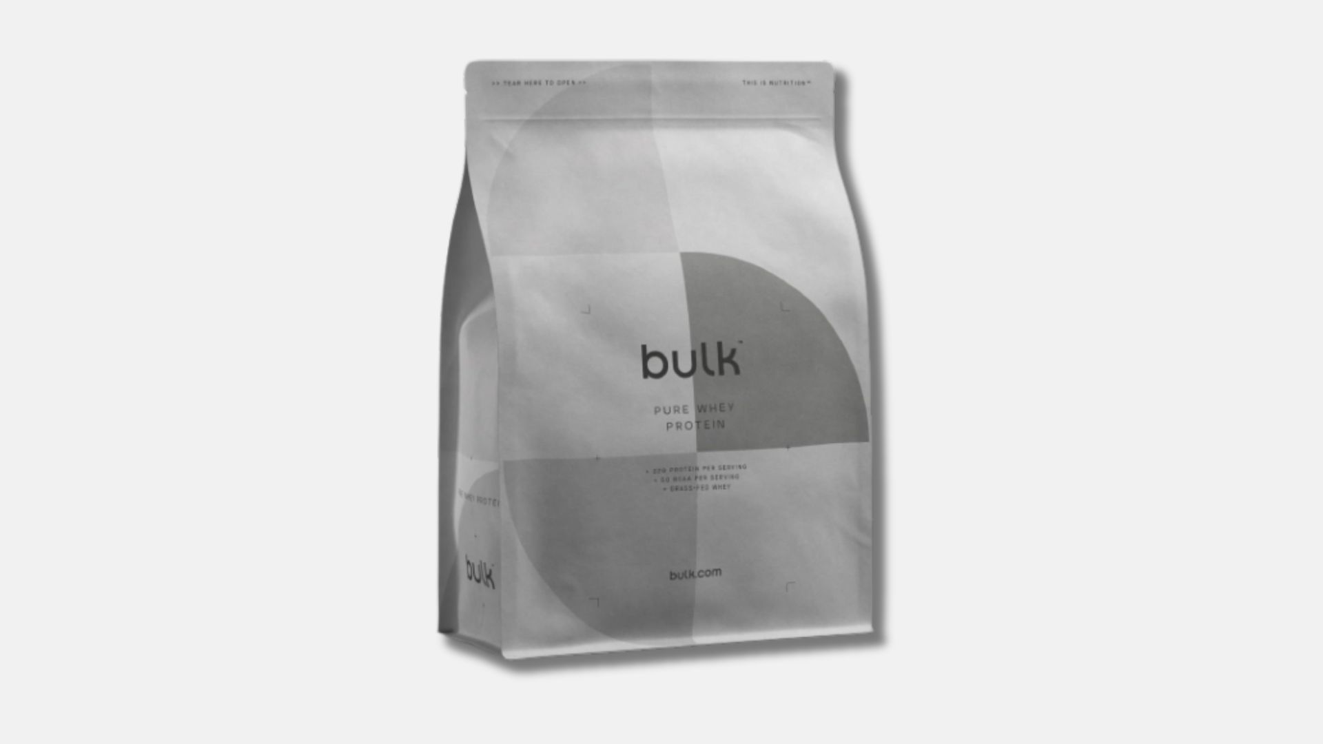 Bulk Pure Whey Protein Powder Shake Vanilla - 1 kg