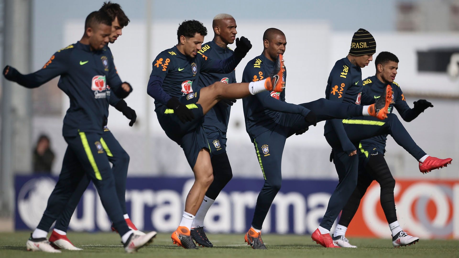 Seleção Brasileira treino Moscou 20 03 18