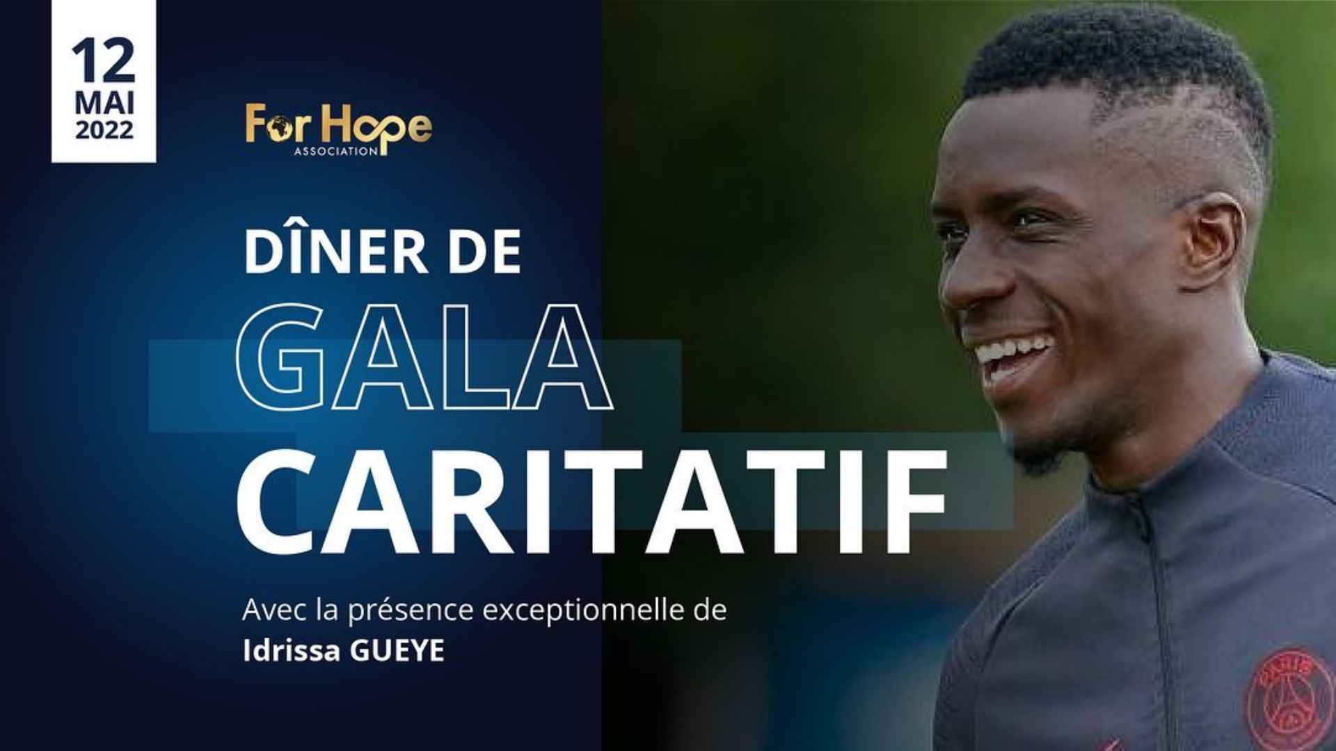 PSG Idrissa Gueye For Hope