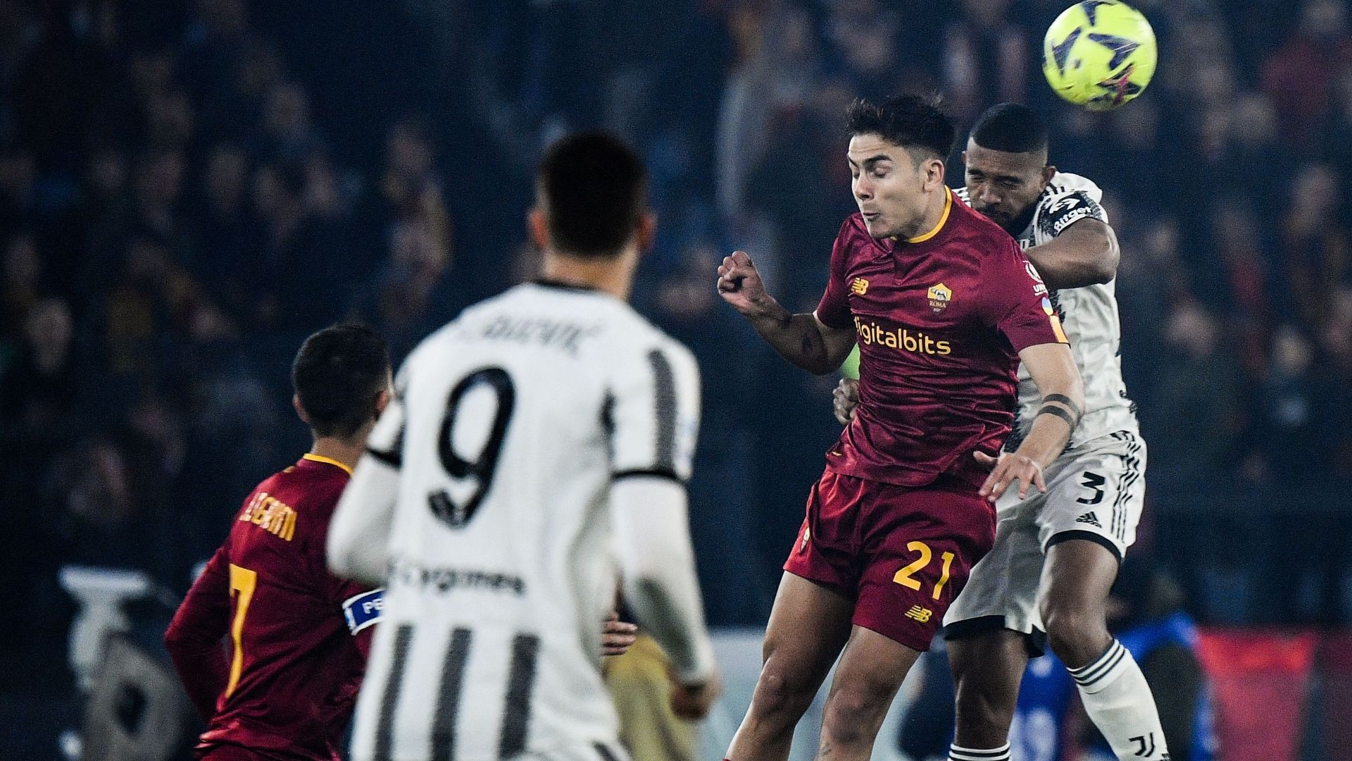 Dybala Bremer Roma Juventus