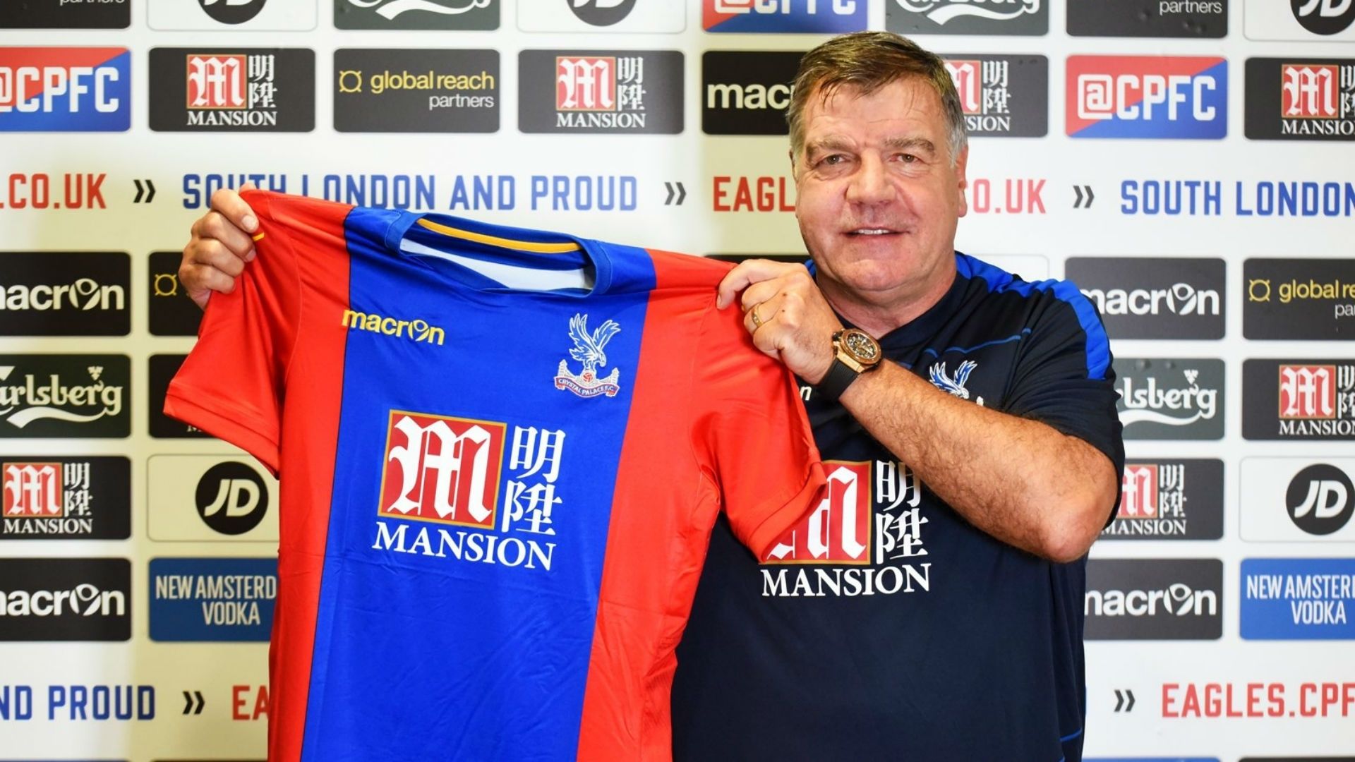 Sam Allardyce Crystal Palace 23122016
