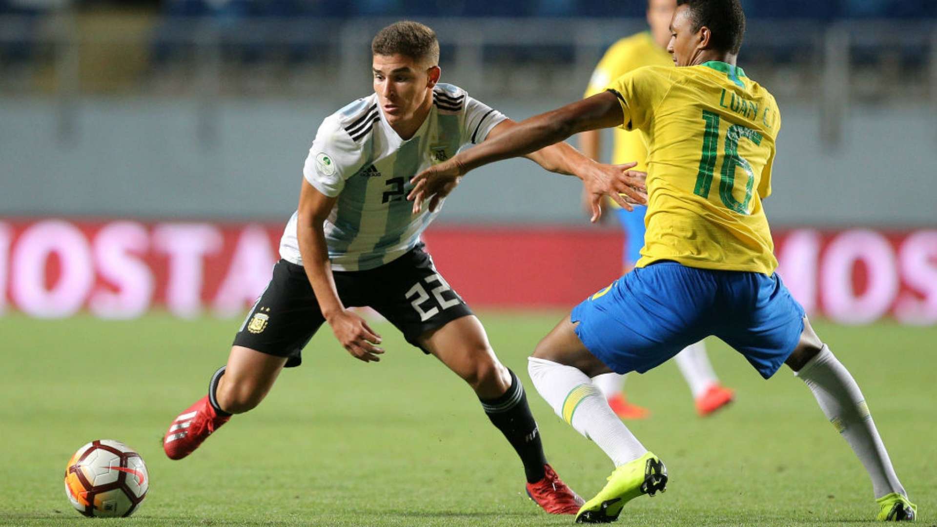 Julián Álvarez Luan Argentina Brasil Sul-Americano Sub-20