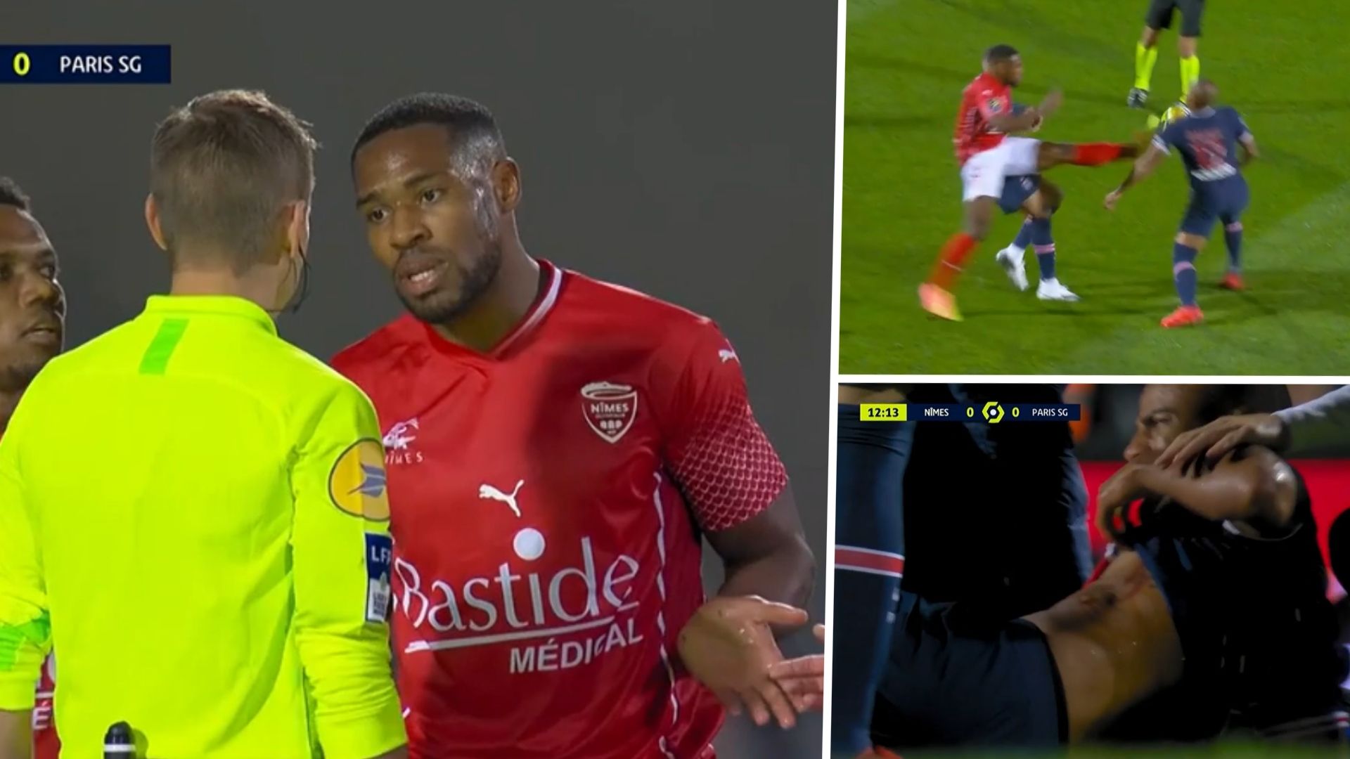 ONLY GERMANY Nimes PSG Loick Landre Rafinha Ligue 1 GFX