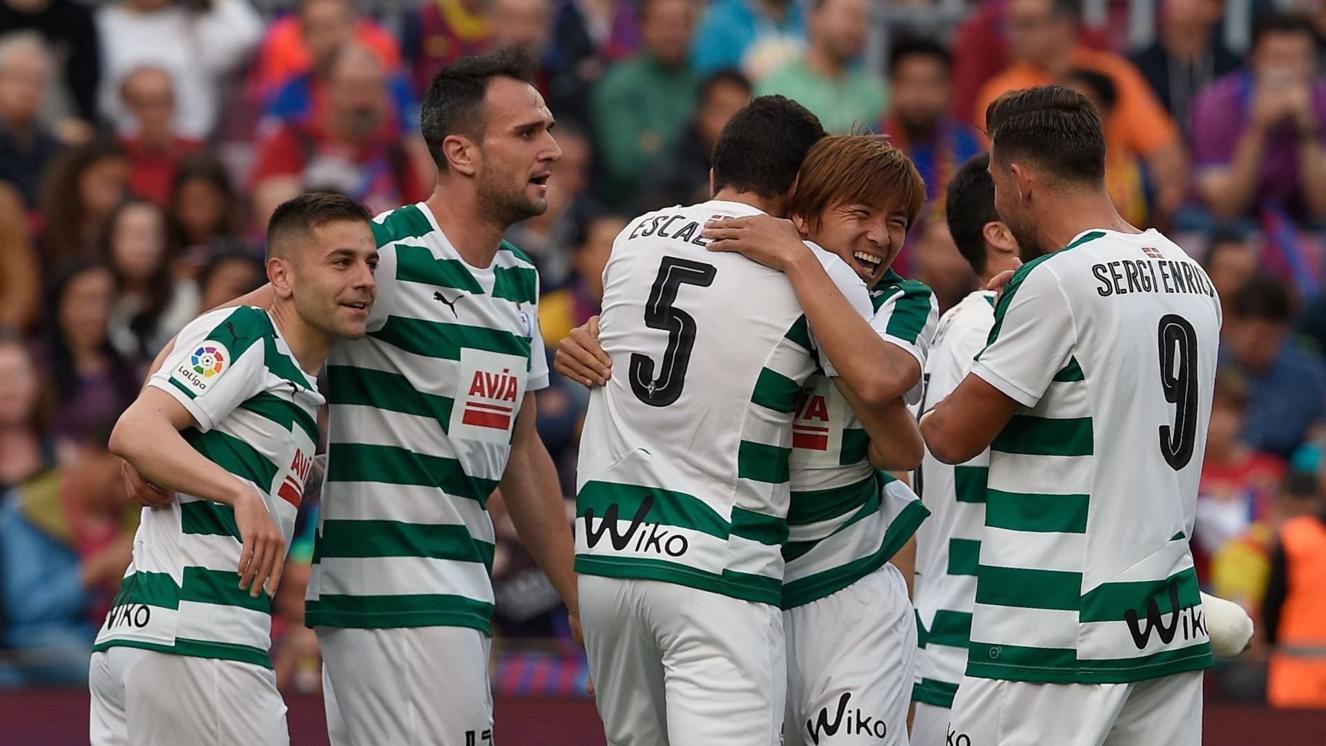 Takashi Inui Barcelona Eibar LaLiga 21052017