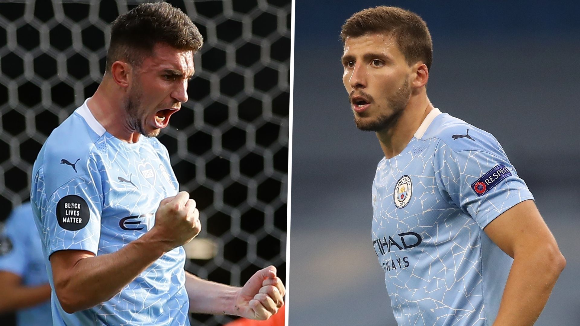 Aymeric Laporte Ruben Dias Manchester City GFX