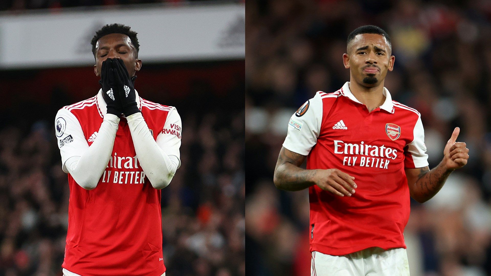 Nketiah Jesus Arsenal 2022-23