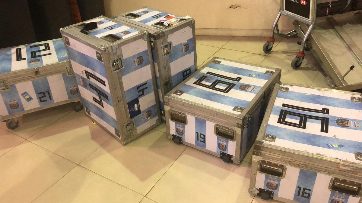 Argentina team luggage