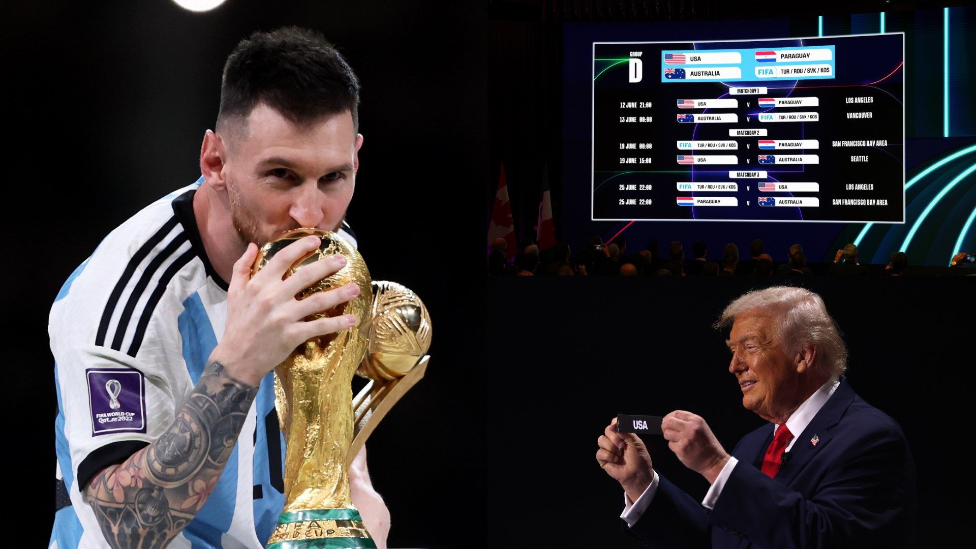 Lionel Messi World Cup Draw