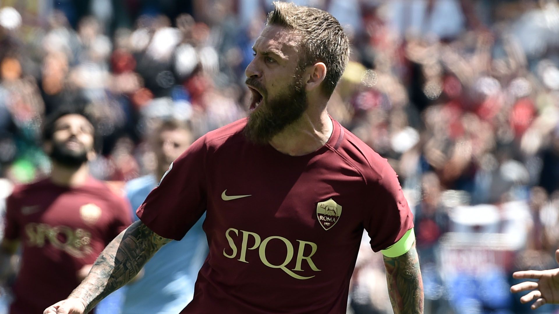 Daniele De Rossi Roma Lazio Serie A