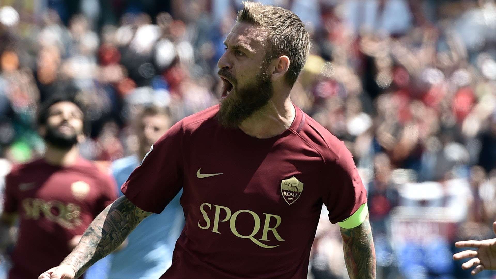 Daniele De Rossi Roma Lazio Serie A