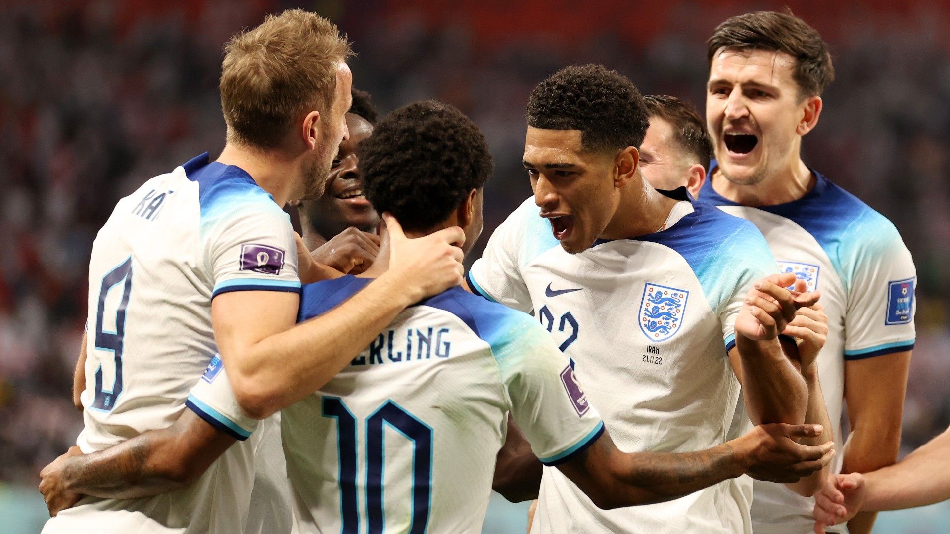 England goal World Cup 2022 Raheem Sterling