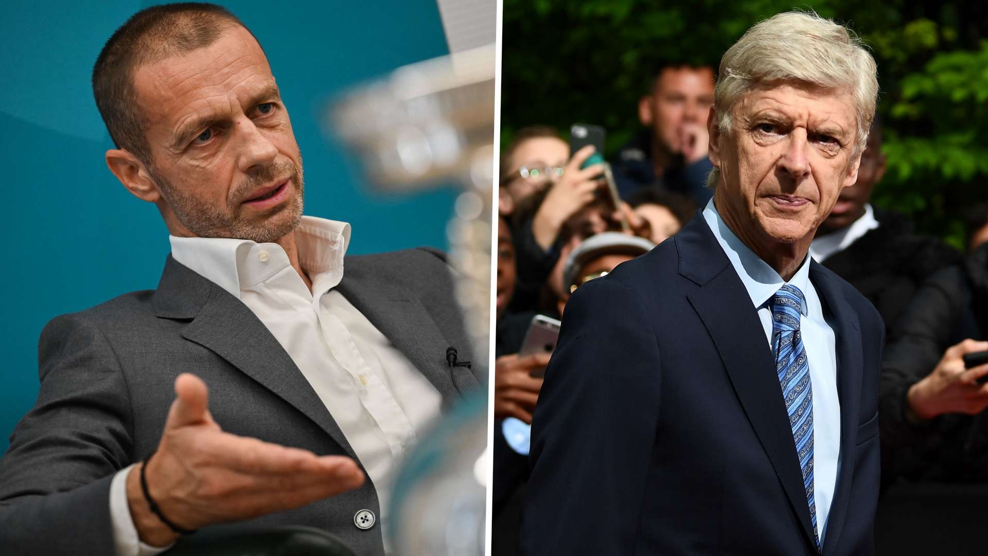 Aleksander Čeferin, Arsène Wenger