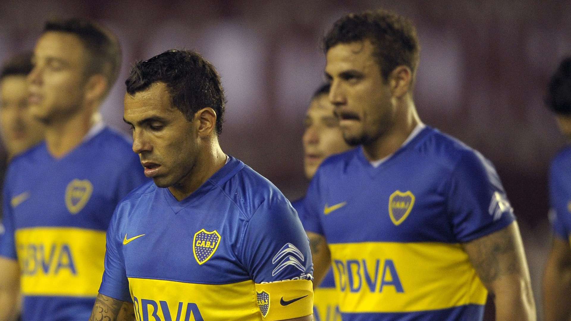 Carlos Tevez Daniel Osvaldo Boca Juniors Lanus Primera Division Argentina 20032016