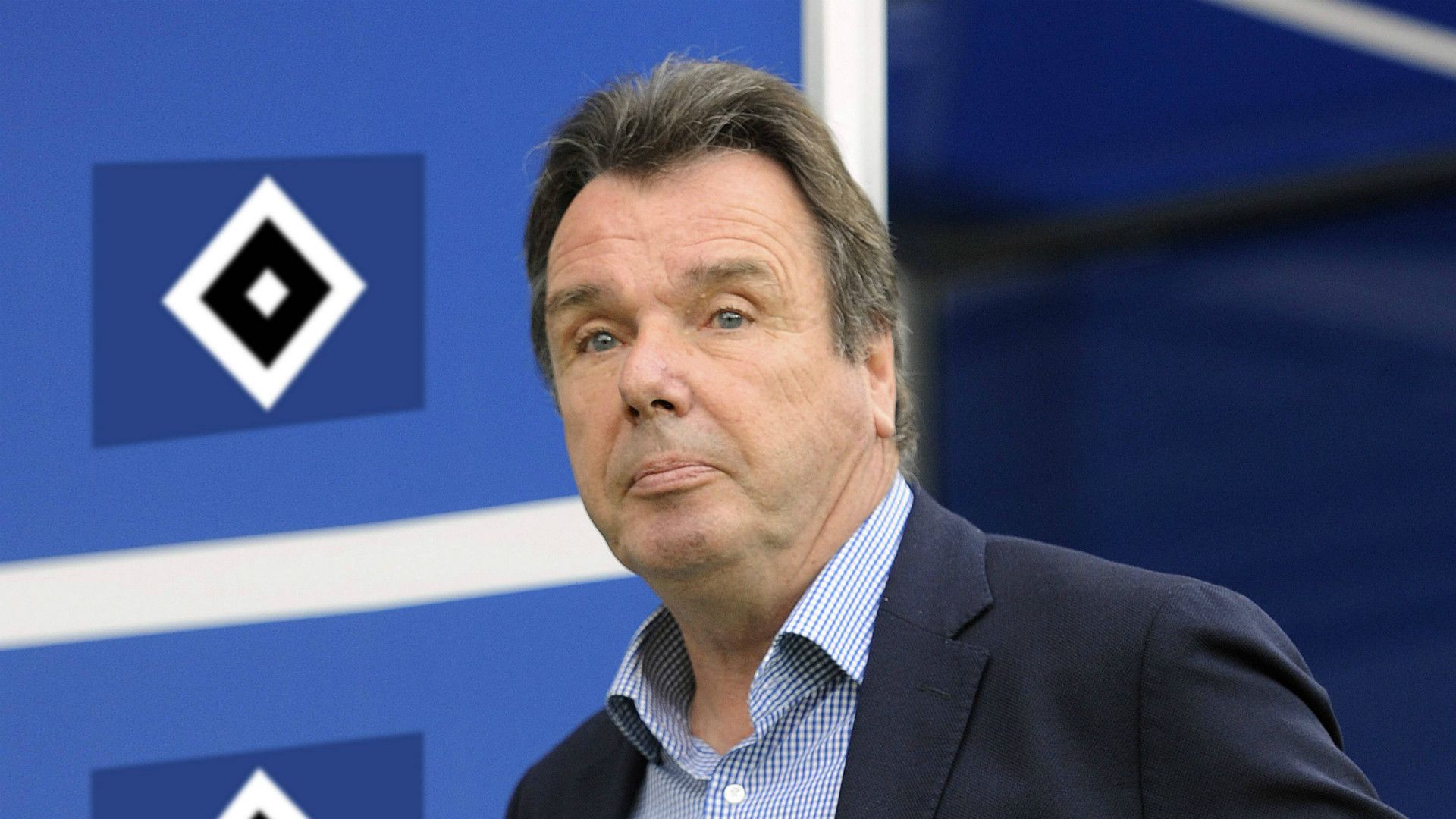Heribert Bruchhagen Hamburger SV Bundesliga