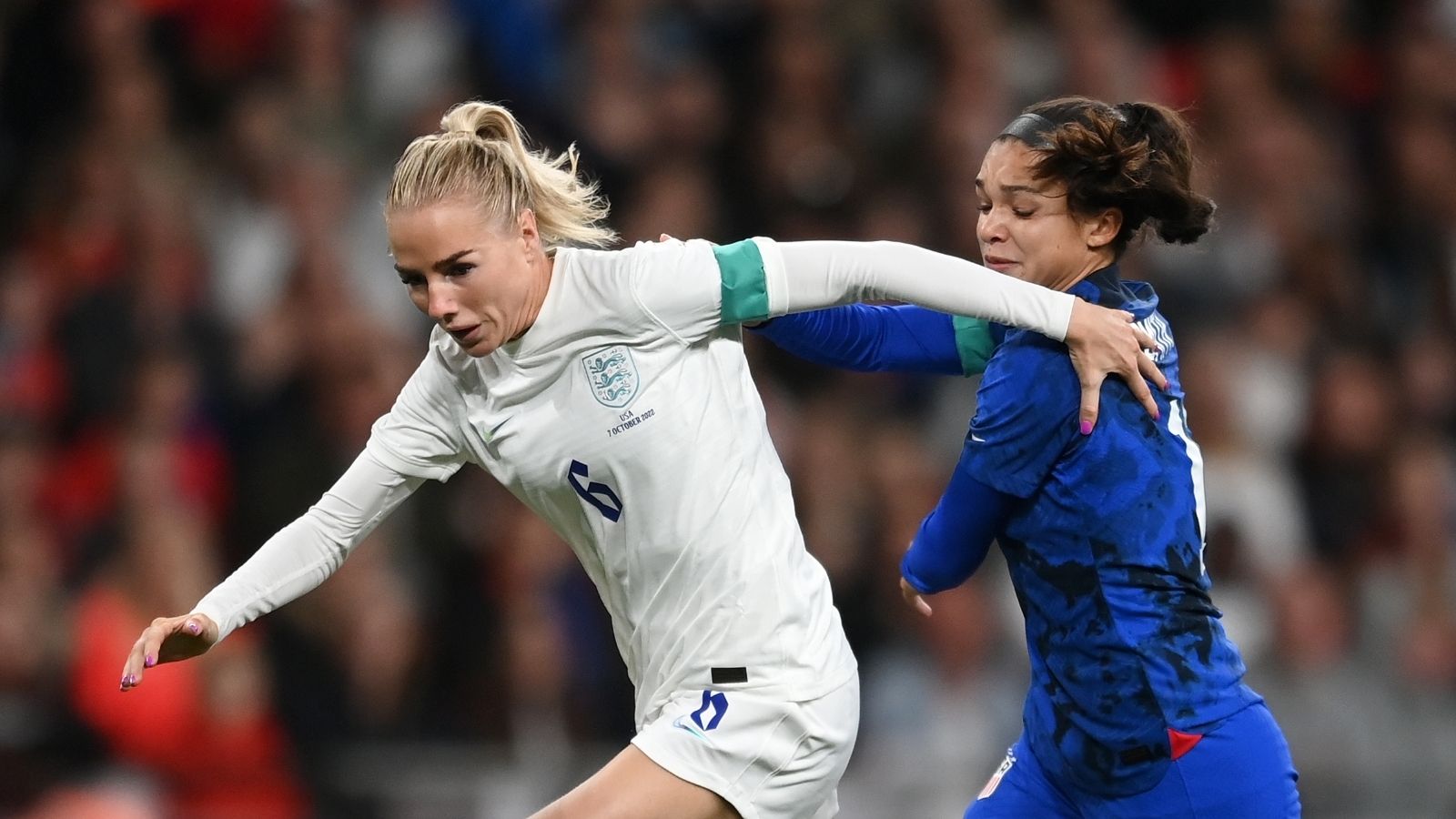 Alex Greenwood Sophia Smith England Women USWNT 2022