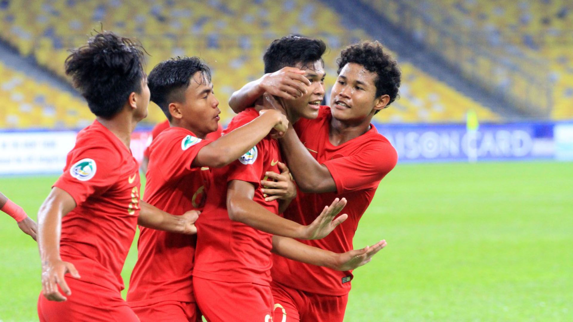 Selebrasi Indonesia U-16 Sutan Zico vs Vietnam U-16