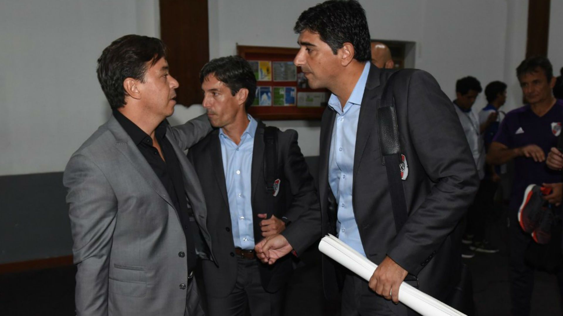 Marcelo Gallardo Matias Biscay Alianza Lima River Copa Libertadores 06032019