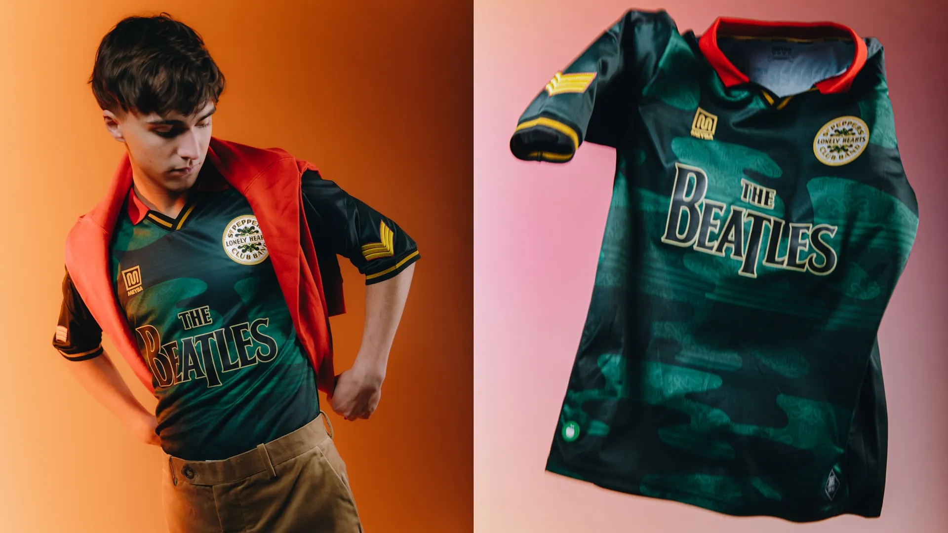 MEYBA x The Beatles is back! Limited-edition football shirts 