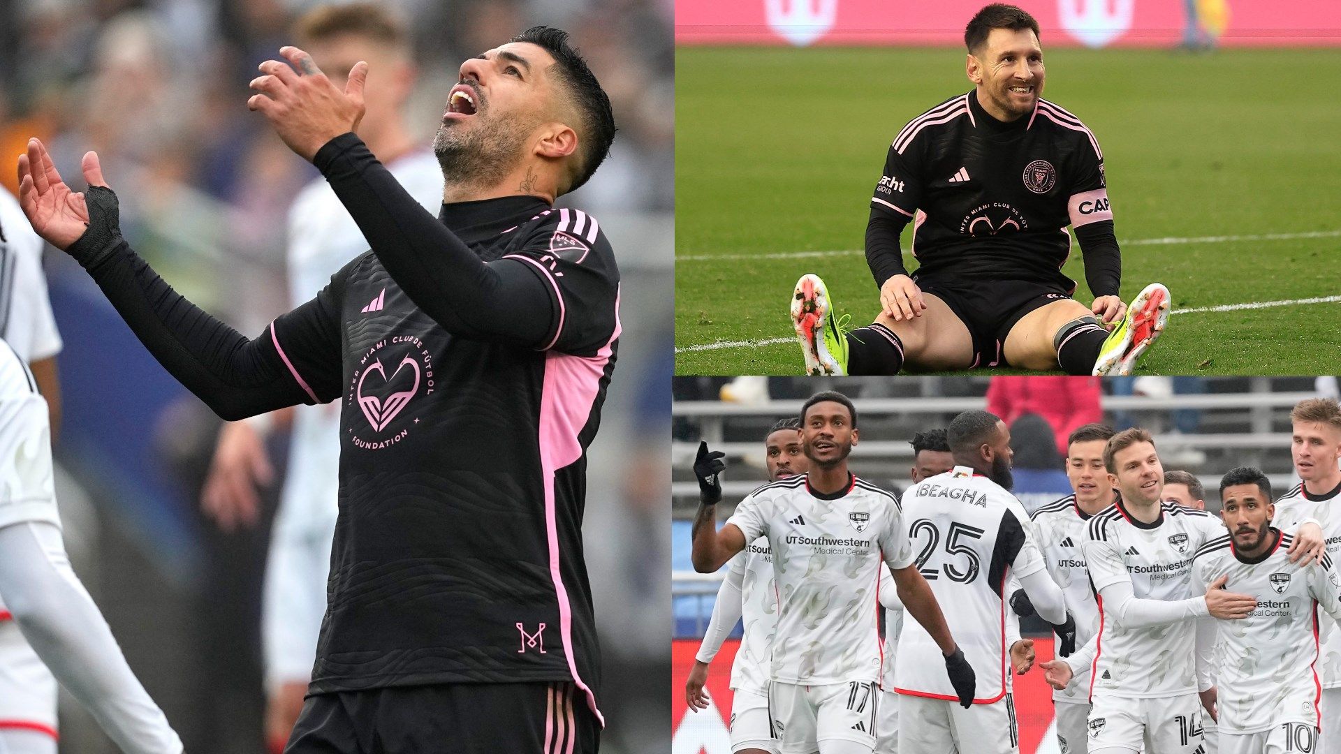 Inter Miami Messi Suarez FC Dallas preseason