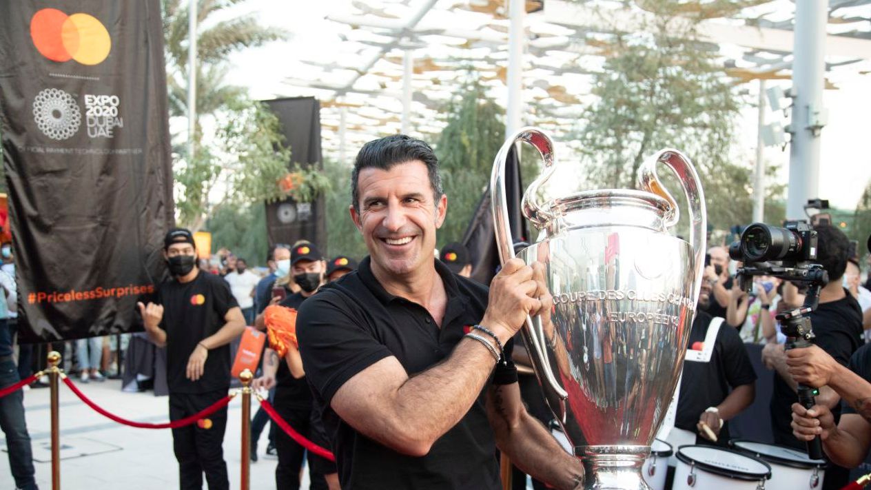 Luis Figo Mastercard