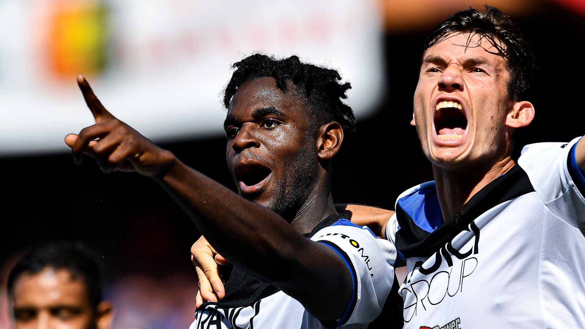 Duvan Zapata Marten De Roon - Atalanta